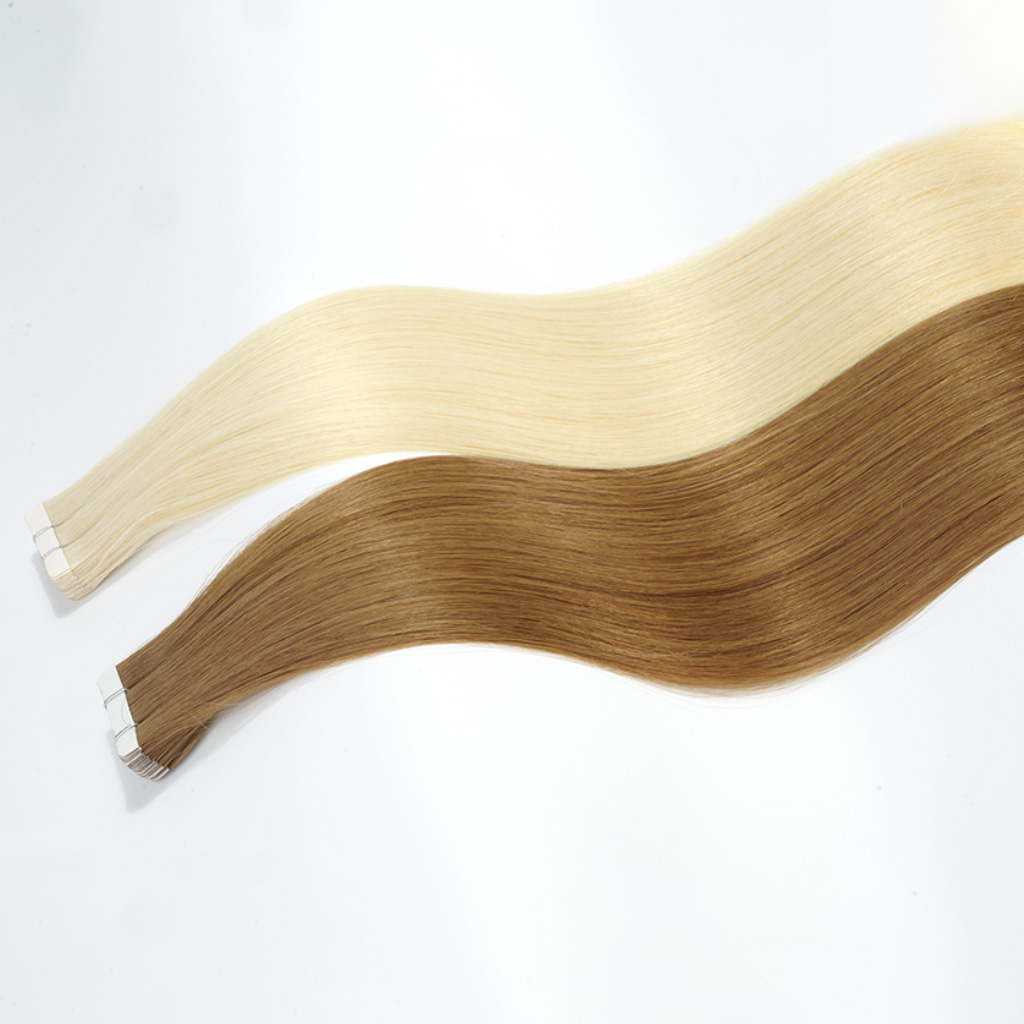 TAPE-IN Extensions Human Hair With Full Cuticles, 7-Star Quality order from NEWTIMES HAIR