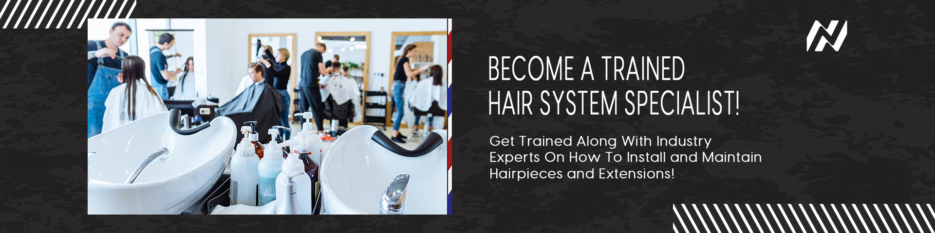 Salon-training banner