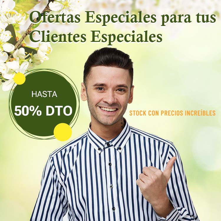 Banner de Newtimes Hair en la página de liquidación con un hombre sonriente que lleva un sistema capilar, incluidas las políticas de descuento Mobile terminal
